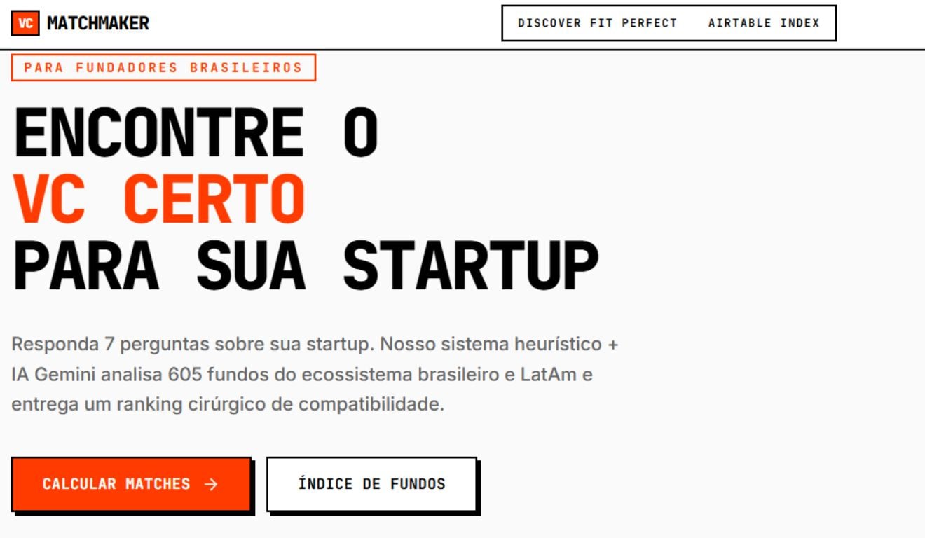 O que muda: Startups lança ferramenta que mede o fit entre startups e VCs