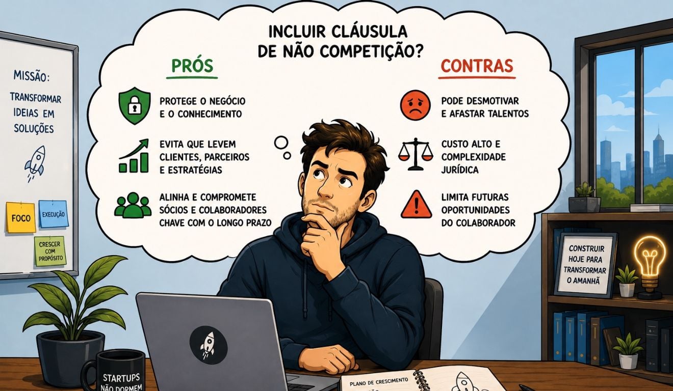 Non-compete: a cláusula que (dentro de certos limites) protege os ativos estratégicos do seu negócio