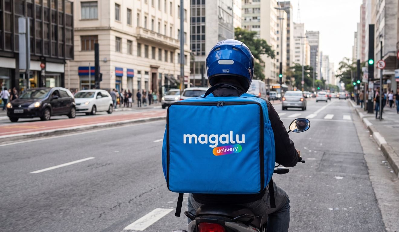 Magalu põe a mochila azul e entra oficialmente na briga do delivery