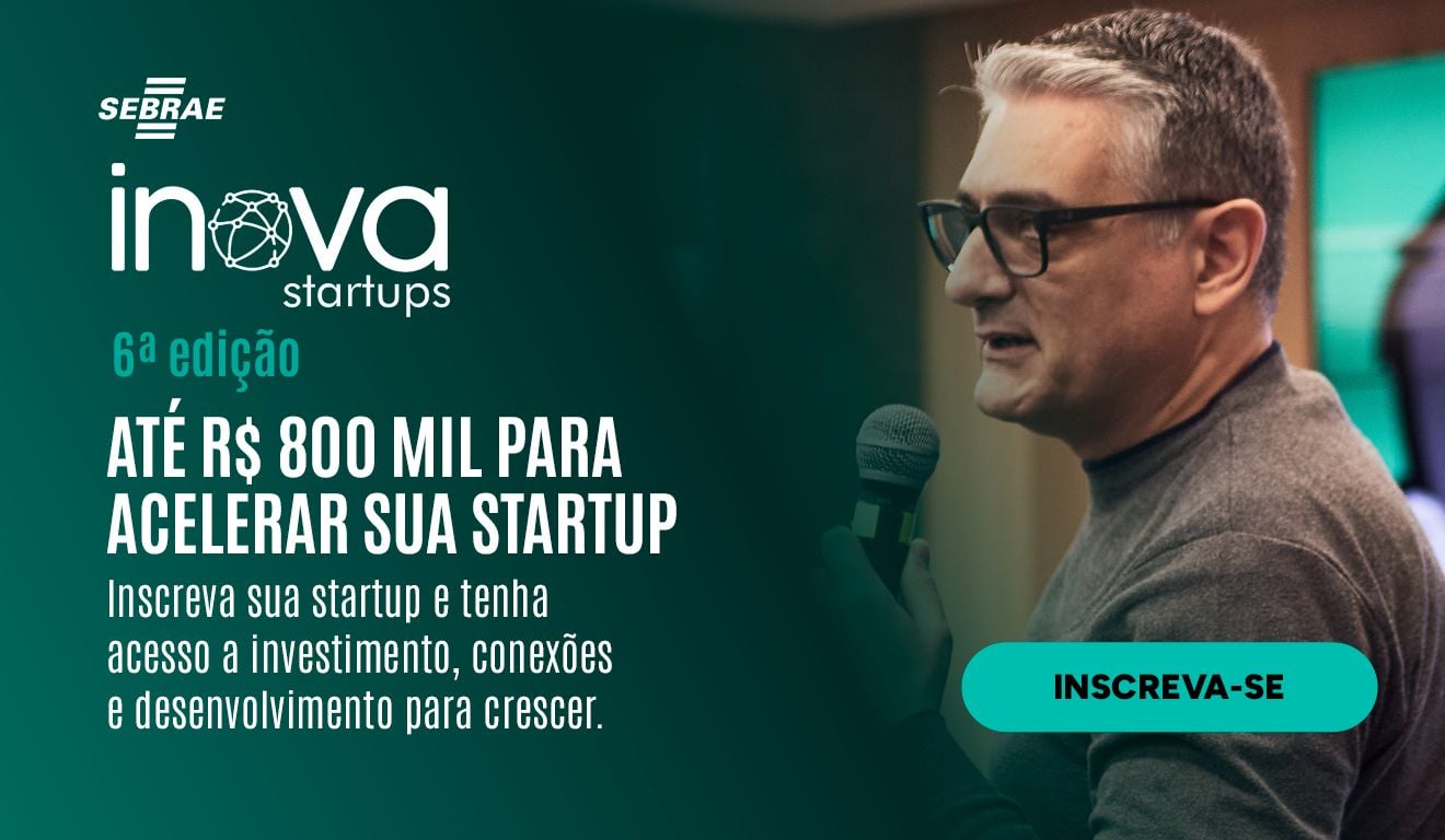 Inova Startups investe até R$ 800 mil em negócios com potencial de escala